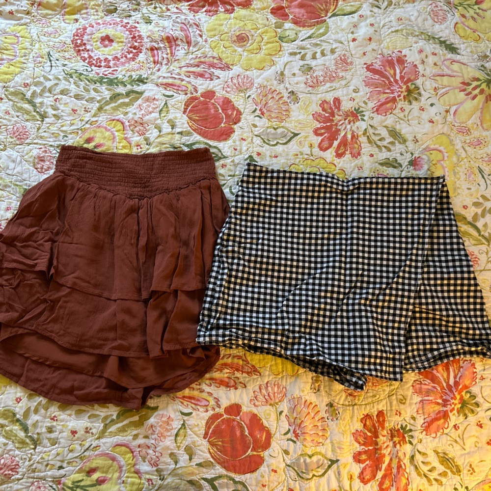 Hollister Ultra High-Rise Skirt/Skort Set Bundle